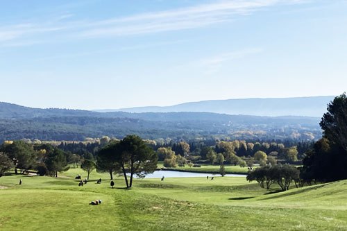 Le parcours du Golf de Saumane