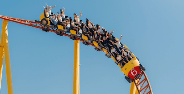 L’attraction Spirou Racing au Parc Spirou